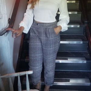 Plaid Pants